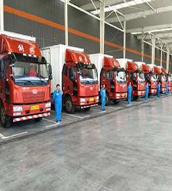 常州到新疆物流公司车辆展示