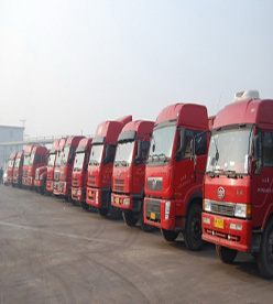 常州到新疆物流车辆展示
